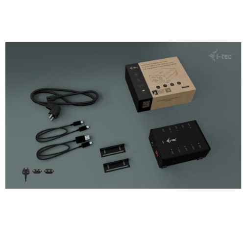 HUB USB C  USB A a 10 porte USB C + Ricarica 15W per porta - Alimentato